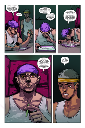 Read Blood, Skulls and Chrome   4 Page 7 in English