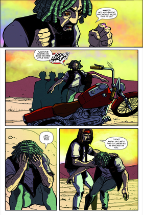 Read Blood, Skulls and Chrome   4 Page 9 in English