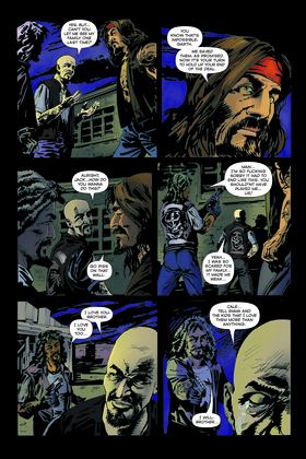 Read Blood, Skulls and Chrome   5 Page 7 in English