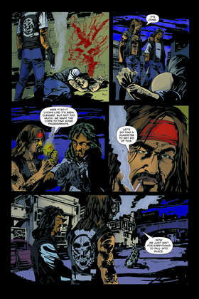 Read Blood, Skulls and Chrome   5 Page 9 in English