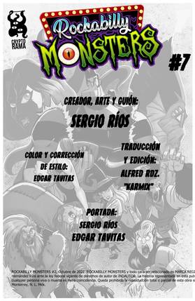 Read Rockabilly Monsters  7 Page 2 in Spanish