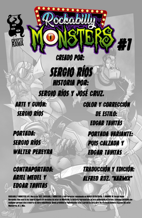 Read Rockabilly Monsters  1 Page 2 in Spanish