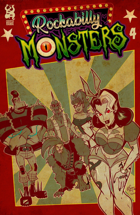 Read Rockabilly Monsters  4 Page 1 in Spanish