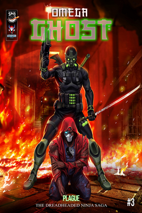 Read Omega Ghost: The Dread Headed Ninja Saga  5 Page 1 in English