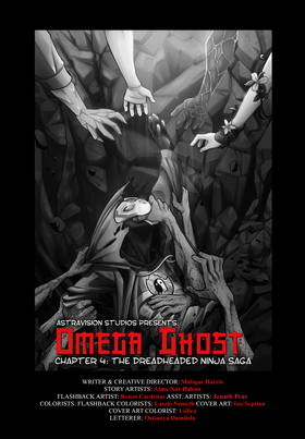 Read Omega Ghost: The Dread Headed Ninja Saga  6 Page 3 in English