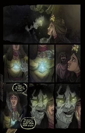 Read Moonstone - Horror Fantasy Comic  8 Page 4 in English