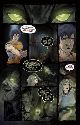 Read Moonstone - Horror Fantasy Comic  8 Page 6 in English