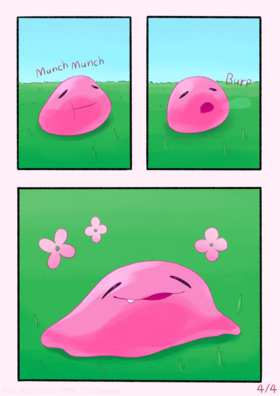 Read Pink Slime Eats Stuff  1 Page 4 in English
