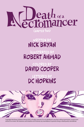 Read Death of a Necromancer  2 Page 2 in English