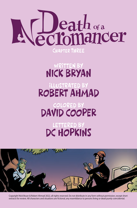 Read Death of a Necromancer  3 Page 2 in English