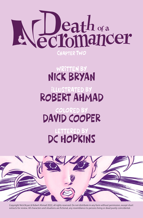 Read Death of a Necromancer  2 Page 2 in English
