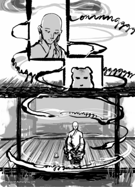 Read 1 small quiet somewhere  1 Page 3 in English