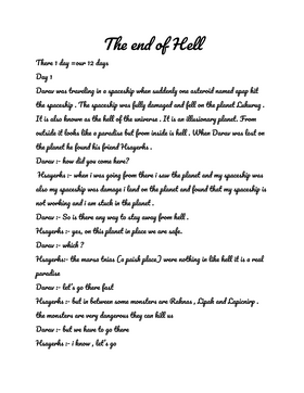 Read The end of hell  1 Page 1 in English