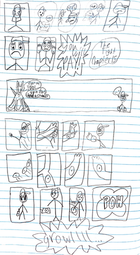 Read The Adventures of Wop!  1 Page 6 in English