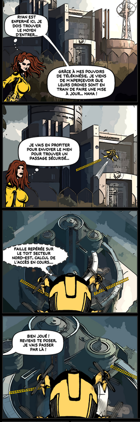 Read #2 DRONE HEROES: LUDY WOMAN - MISSION XYNTHIENNE  1 Page 3 in French