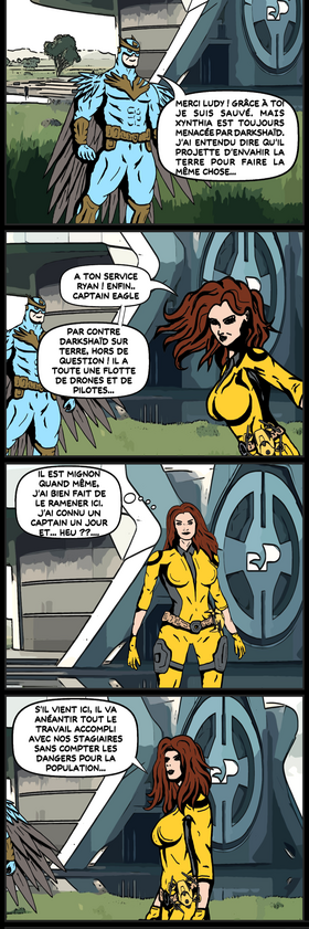 Read #2 DRONE HEROES: LUDY WOMAN - MISSION XYNTHIENNE  1 Page 8 in French