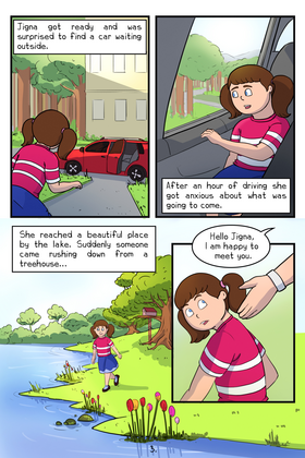 Read Jigna Meets Shonomon (King of Smartphones)  1 Page 3 in English