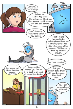 Read Jigna Meets Shonomon (King of Smartphones)  1 Page 5 in English