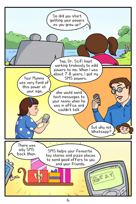 Read Jigna Meets Shonomon (King of Smartphones)  1 Page 6 in English