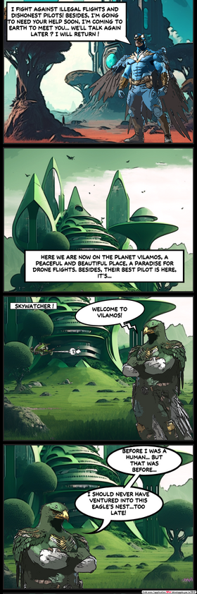 Read #1 DRONE HEROES : VISIT THE GALAXY ! ENGLISH VERSION  1 Page 3 in English