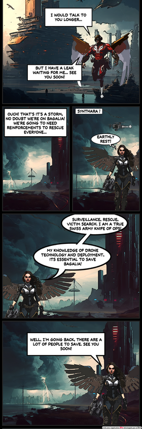 Read #1 DRONE HEROES : VISIT THE GALAXY ! ENGLISH VERSION  1 Page 5 in English