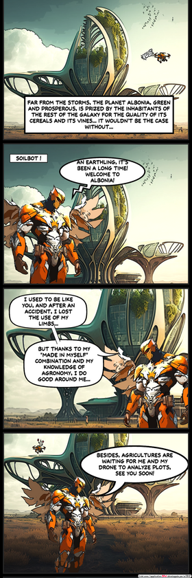 Read #1 DRONE HEROES : VISIT THE GALAXY ! ENGLISH VERSION  1 Page 6 in English