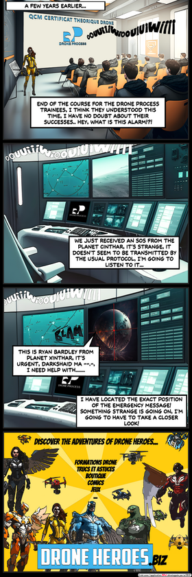Read #1 DRONE HEROES : VISIT THE GALAXY ! ENGLISH VERSION  1 Page 8 in English