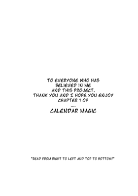 Read Calendar Magic  1 Page 2 in English