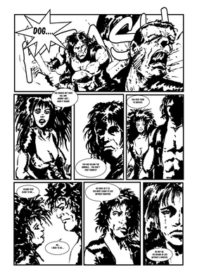 Read ELECTRIC THESEUS "THE NEST OF THE DEAD BASTARDS"  1 Page 6 in English
