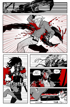 Read Red Riding Wolf  1 Page 8 in Spanish
