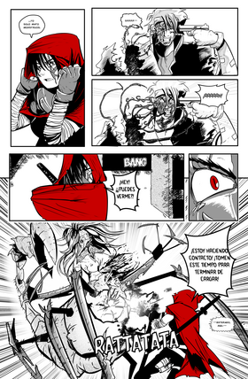 Read Red Riding Wolf  1 Page 9 in Spanish
