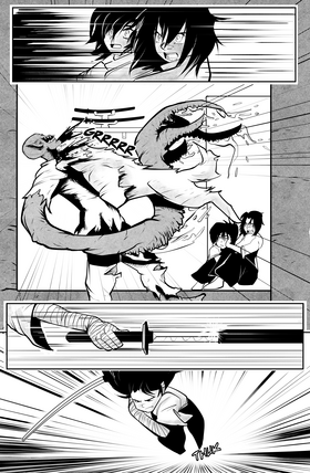 Read Red Riding Wolf  2 Page 5 in Spanish