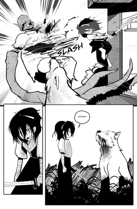 Read Red Riding Wolf  2 Page 6 in Spanish