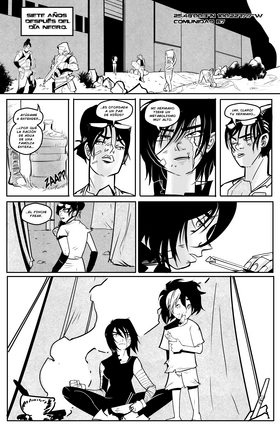 Read Red Riding Wolf  2 Page 7 in Spanish