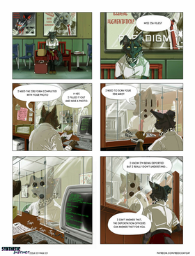 Read Synthetic Instinct  1 Page 2 in English
