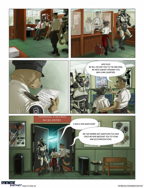 Read Synthetic Instinct  1 Page 3 in English