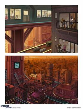 Read Synthetic Instinct  1 Page 6 in English