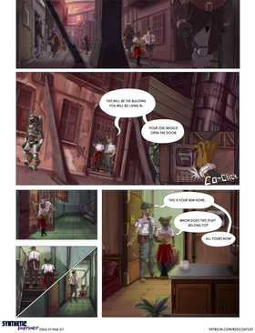 Read Synthetic Instinct  1 Page 8 in English