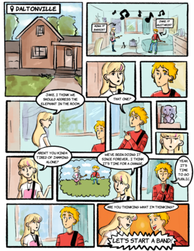 Read Band Kids  1 Page 1 in English
