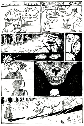 Read Little Red Riding Hood  1 Page 1 in English