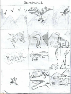 Read Dinosaur the Terrifying Lizards  1 Page 1 in English
