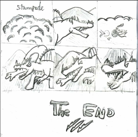 Read Dinosaur the Terrifying Lizards  1 Page 3 in English