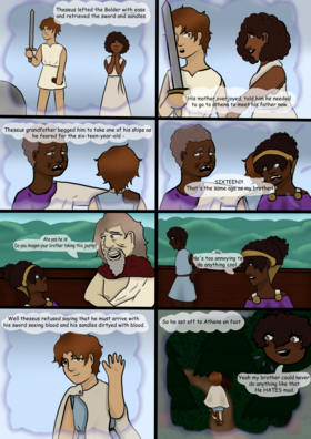 Read Theseus Tale    3 Page 1 in English