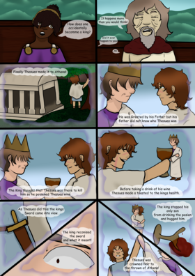Read Theseus Tale    4 Page 1 in English