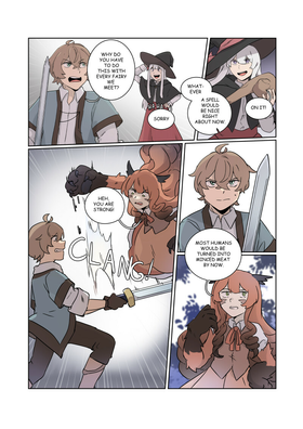 Read The Fairy's Curse & the Mage  25 Page 1 in English