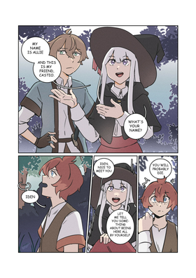 Read The Fairy's Curse & the Mage  12 Page 1 in English