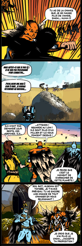 Read #3 DRONE HEROES LA CHUTE D'ALBONIA  1 Page 6 in French