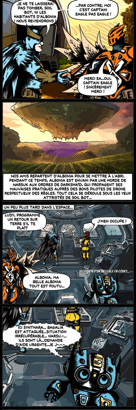Read #3 DRONE HEROES LA CHUTE D'ALBONIA  1 Page 7 in French