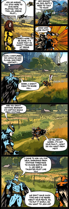 Read #3 DRONE HEROES : FALL ON ALBONIA English Version  1 Page 2 in English