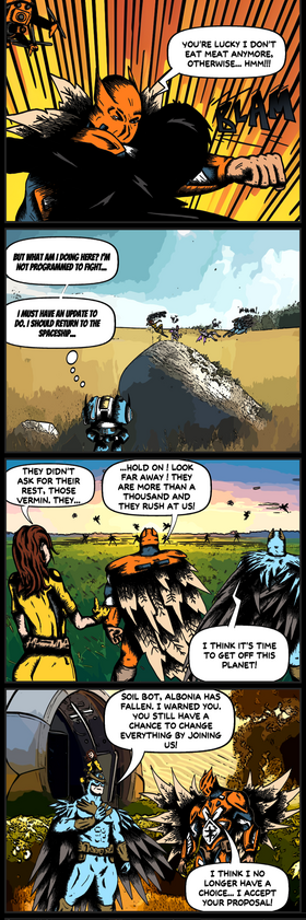 Read #3 DRONE HEROES : FALL ON ALBONIA English Version  1 Page 6 in English